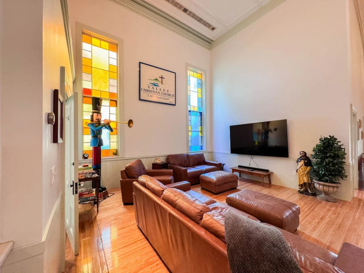 1826 Conway Renovated Church | 5 Bdrm, Pond Access #42