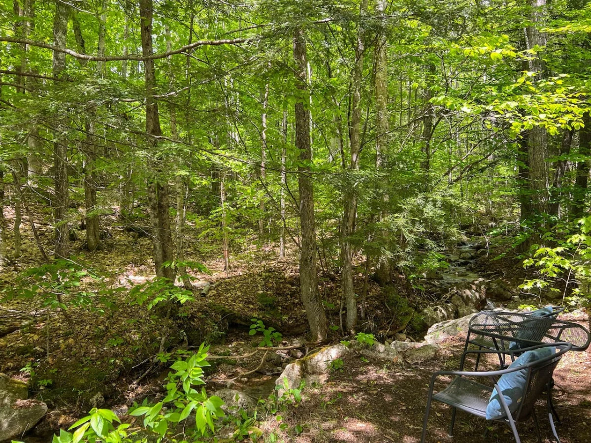 Spacious, Hot Tub, Game Room & Private Brook #69
