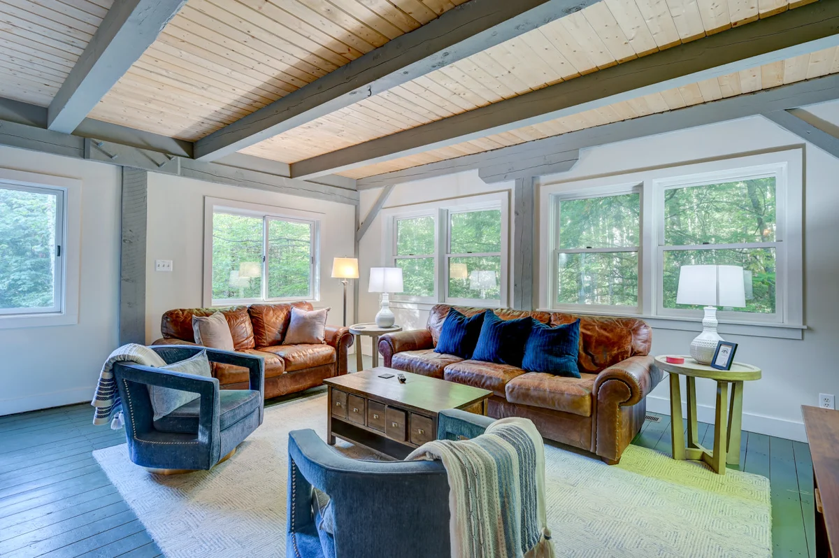 Spacious, Hot Tub, Game Room & Private Brook #5