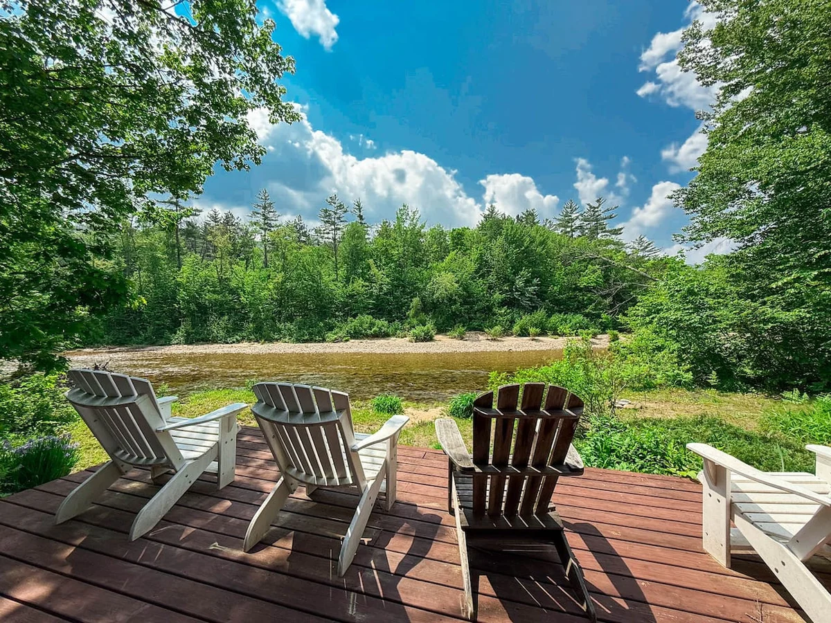 The Riverglass | Saco River Oasis, Hot Tub, Views #4