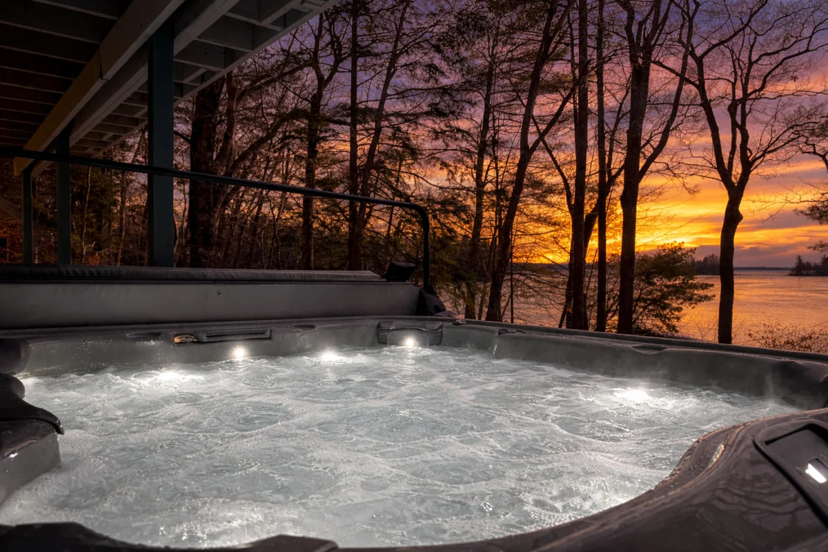 Woods & Water | Sebago Lakefront Luxury Oasis #6