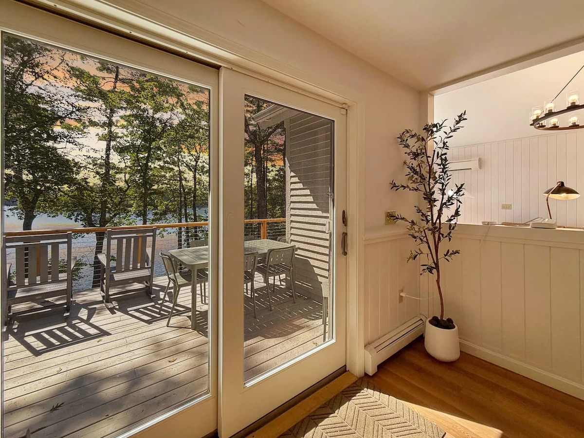 Woods & Water | Sebago Lakefront Luxury Oasis #9