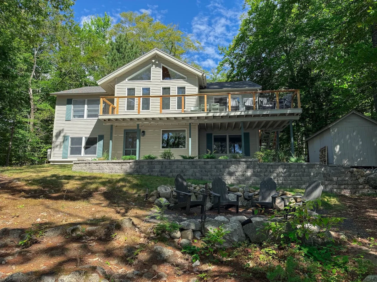 Woods & Water | Sebago Lakefront Luxury Oasis #37