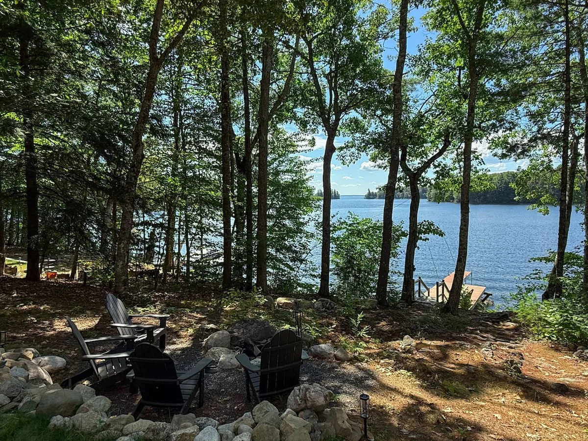 Woods & Water | Sebago Lakefront Luxury Oasis #43