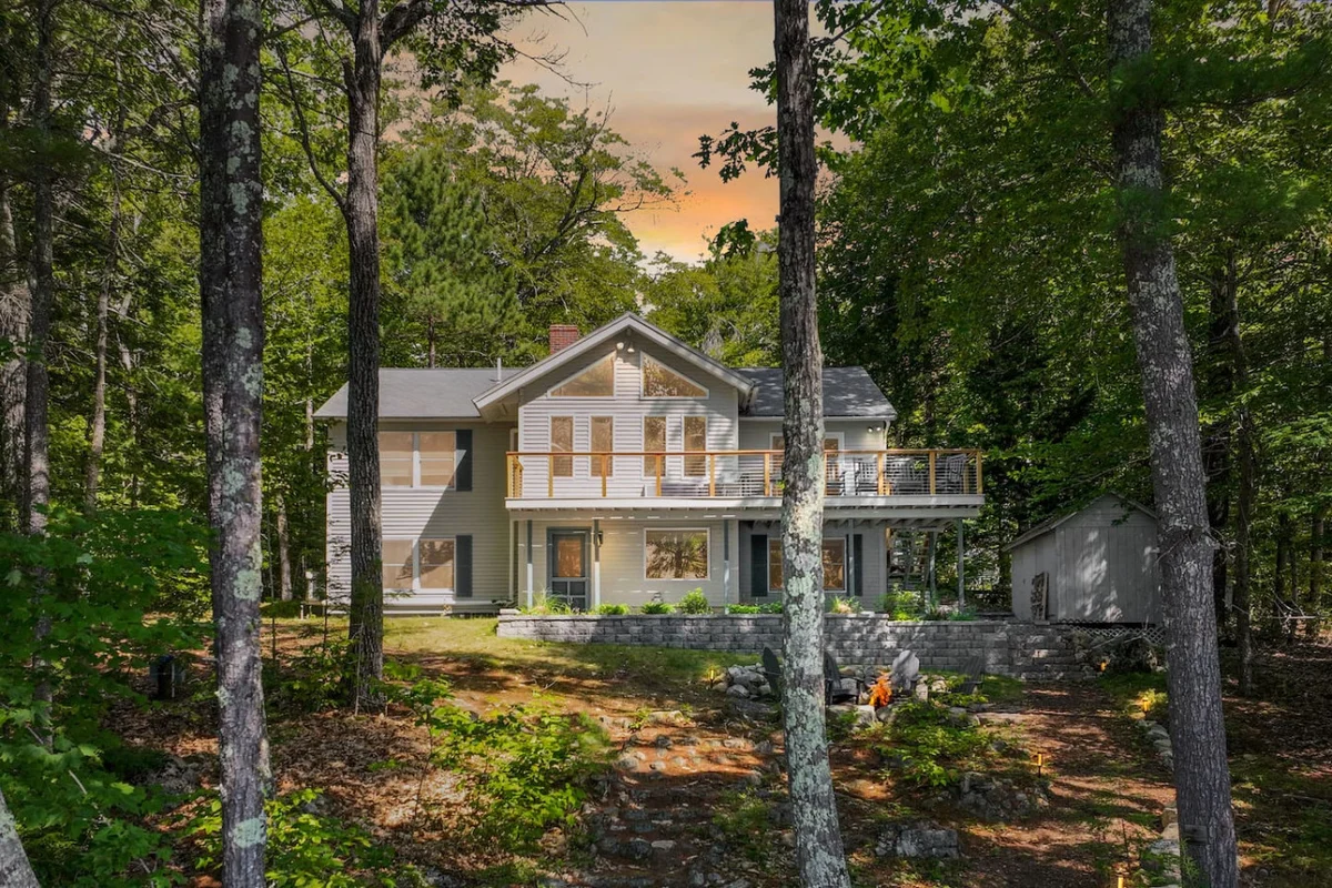Woods & Water | Sebago Lakefront Luxury Oasis #89