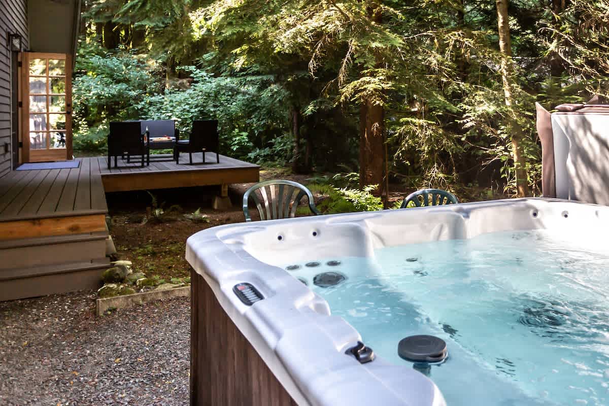 Mt Baker Rustic Luxe Lodge -Sauna House & Hot Tub