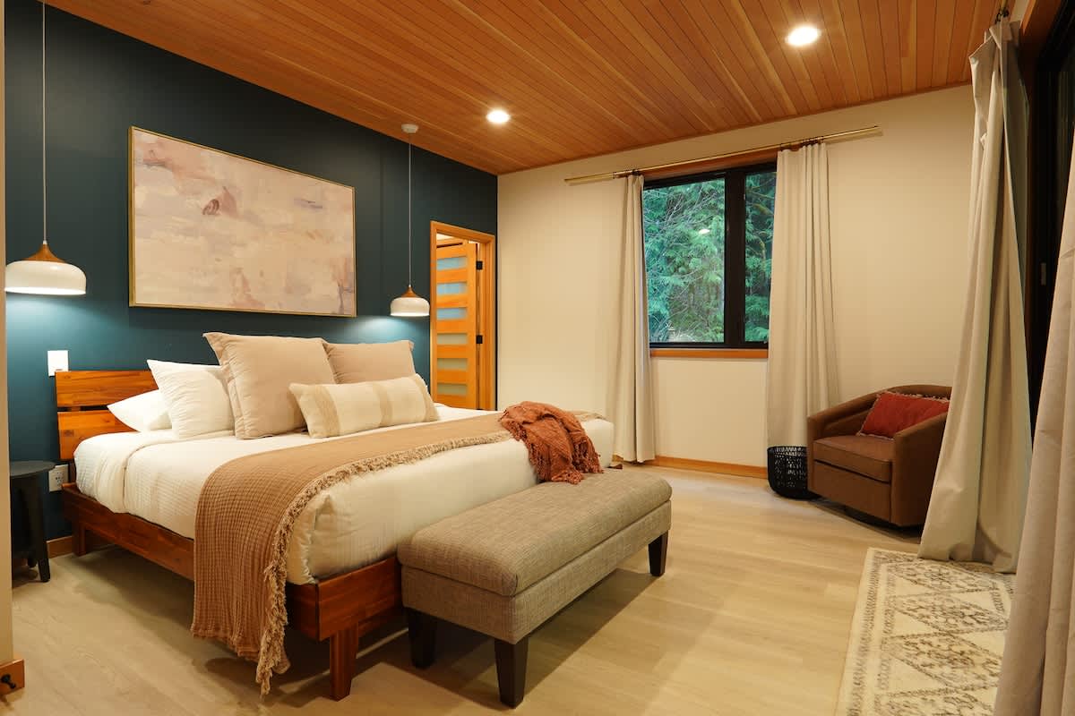 Mt Baker Luxe Home Hot Tub, King Suites, Dogs Ok