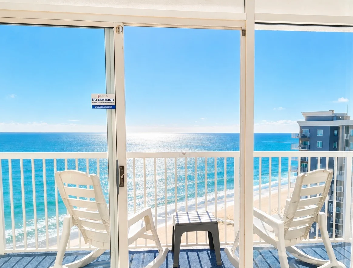 Quiet Oceanfront Escape, Fireplace & Balcony property photo 2