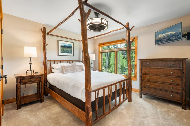 Upper Level Guest Queen Bedroom image 1