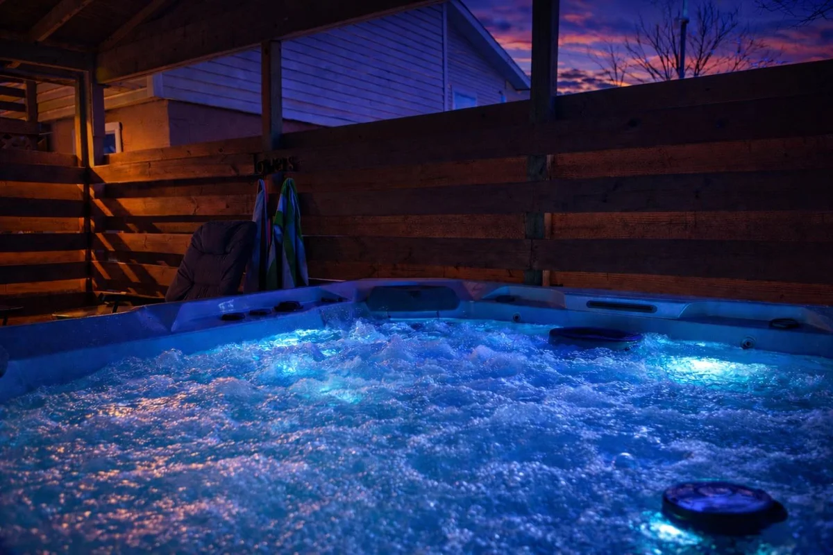 Two Homes walk to Convention Ctr Hot Tub Game room property photo 3
