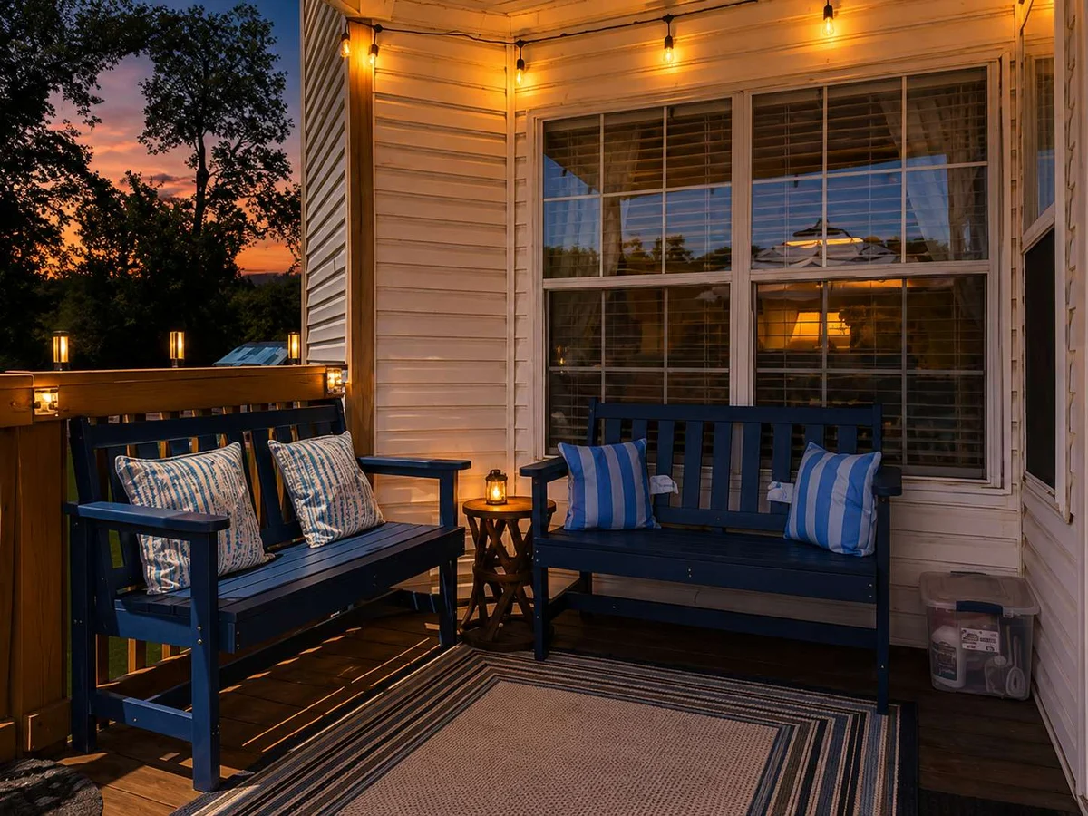 No Stairs, Lakeside, beautiful patio and yard property photo 3