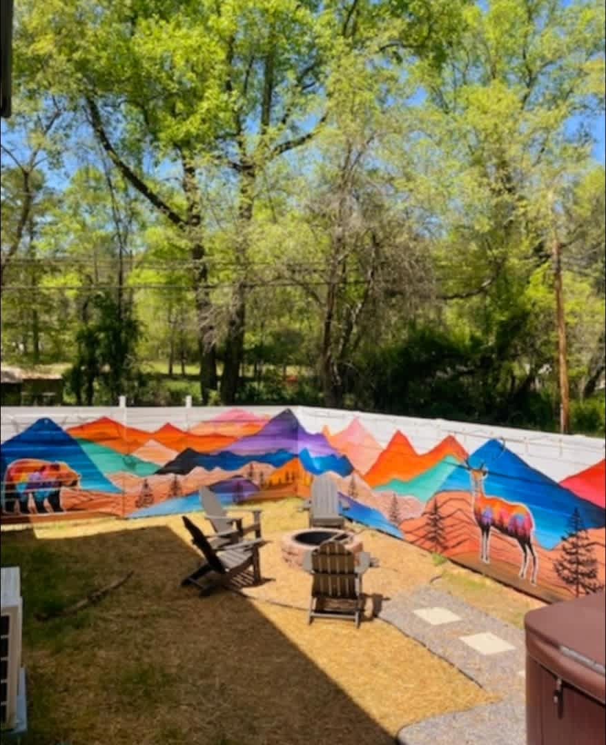 East Asheville, hot tub & firepit property photo 2
