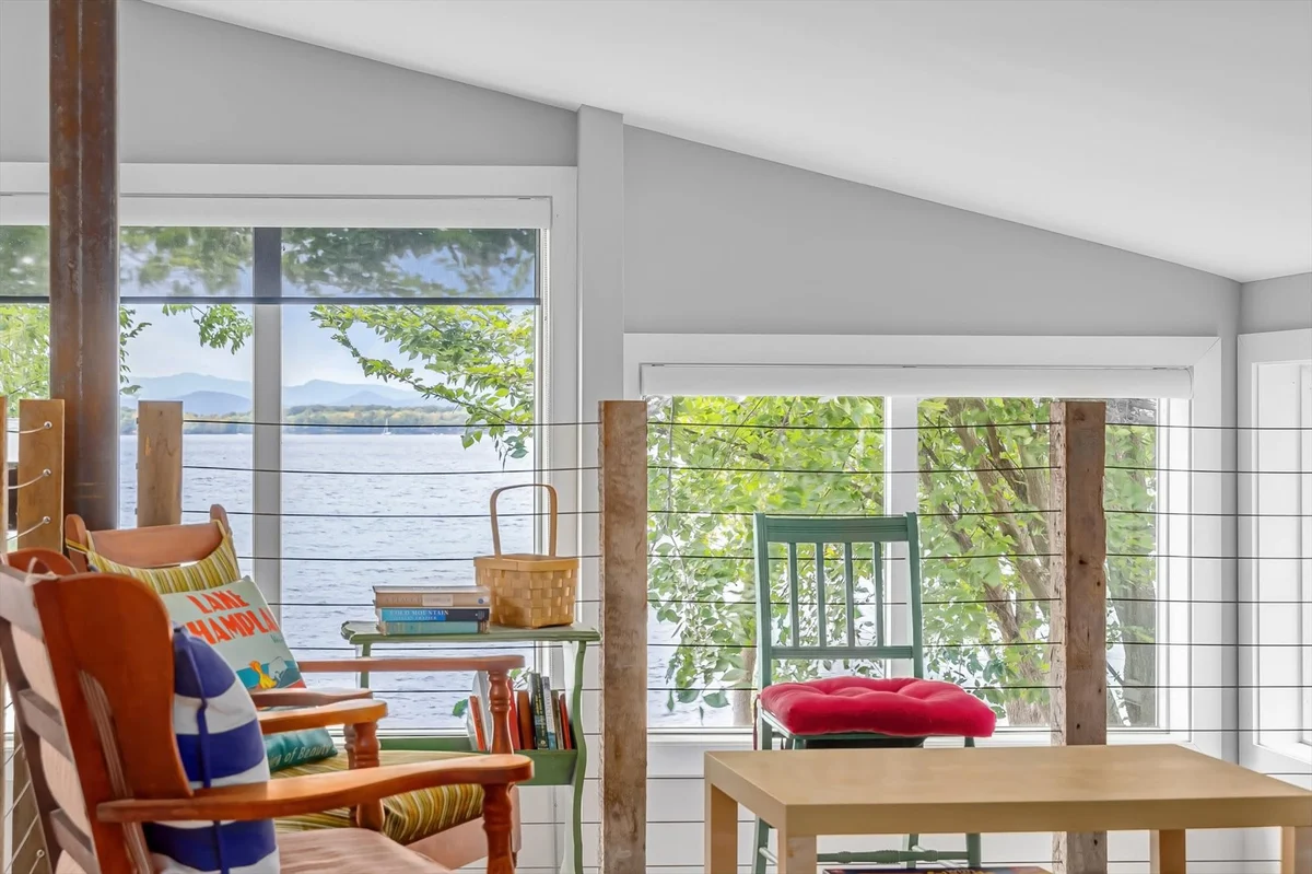 Shelburne Bay Lakefront Home w/ Private Beach property photo 3