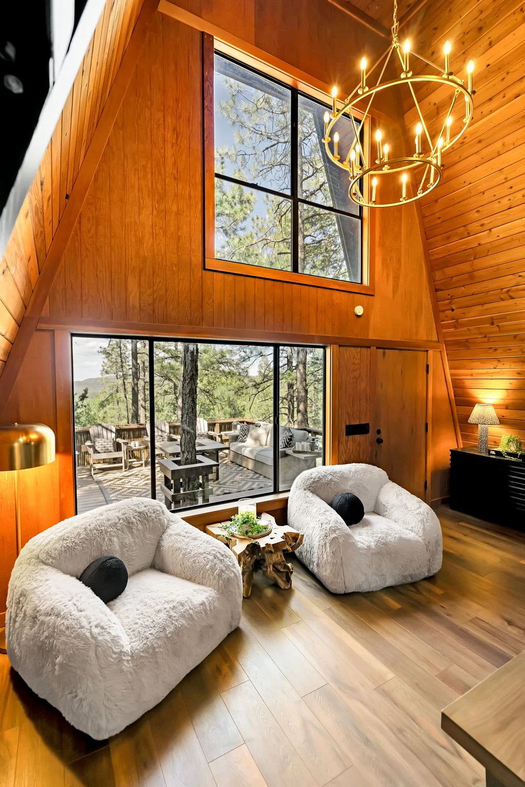 Green Roof A-Frame: Endless Views, Modern Cabin property photo 4