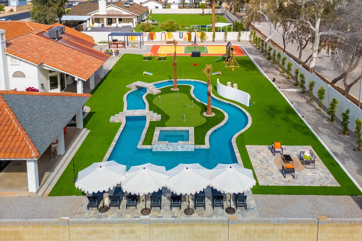 The Lazy Palm: Private Lazy River & Pickleball property photo 2
