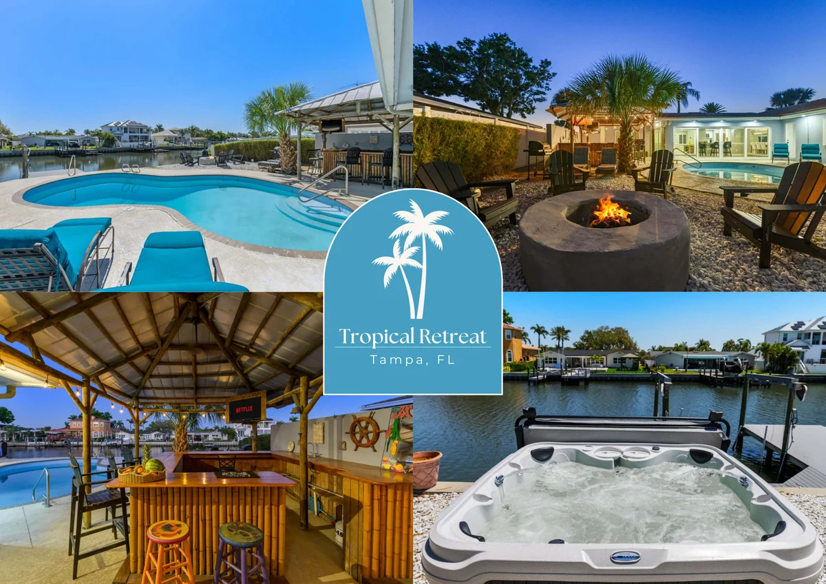 Tiki Bar Pool Hot Tub Fire Pit property photo 1