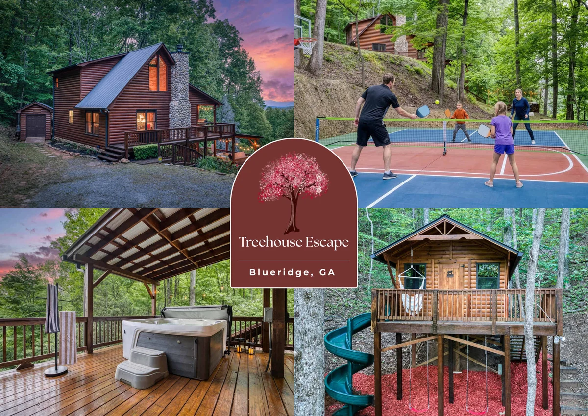 Blue Bear Cabin, Views + Hot Tub + Sports Court property photo 1