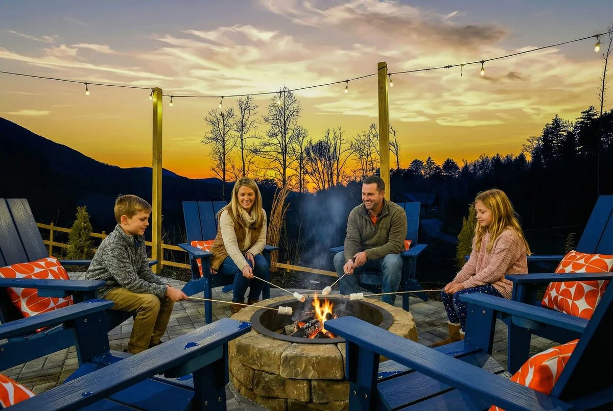 Luxury Cabin, Mtn Views, Hot Tub, Sauna, FirePit property photo 2