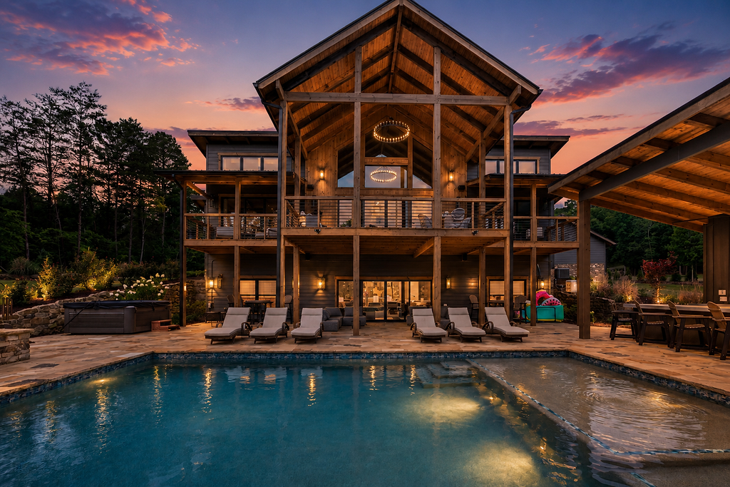 Creekside Mountain Manor, Luxury, Pool, Creek Access property photo 3