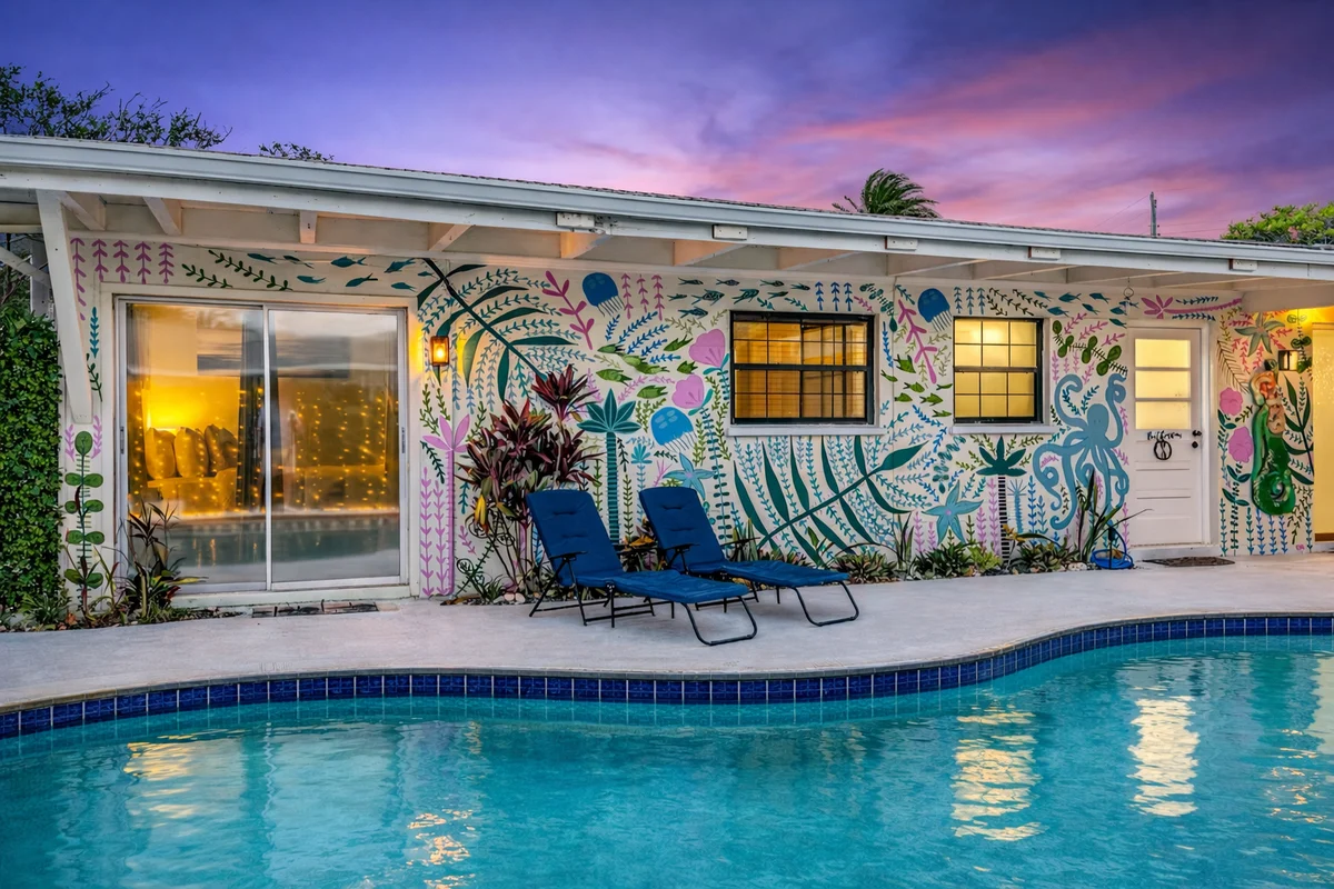 Daytona Poolside Oasis w/ Guest Cottage 2 Blocks from Beach property photo 2