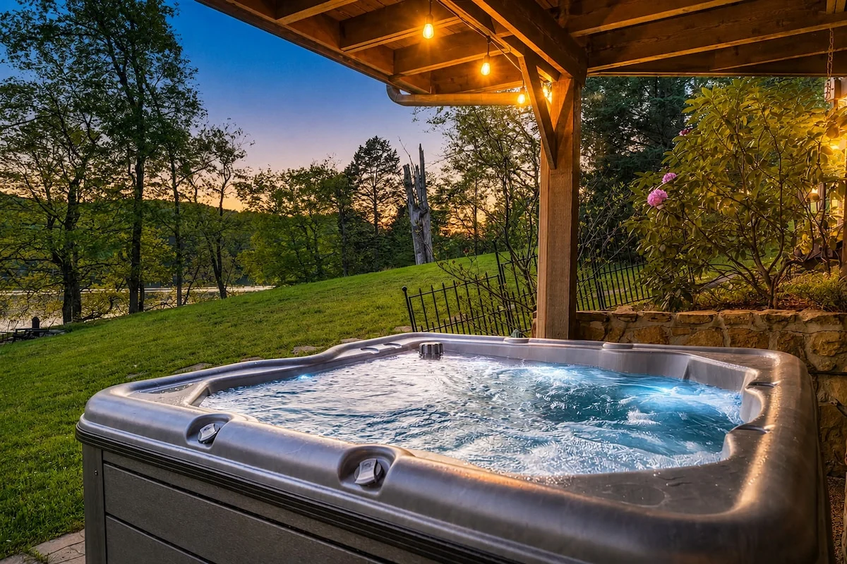 THE Luxe Knoxville Lake House Hot Tub, Dock property photo 3