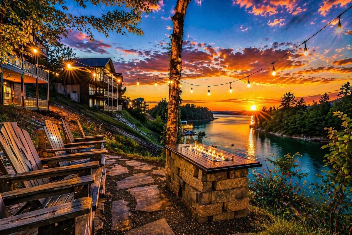 The Incredible Smoky Mtn Luxury Lake House property photo 2