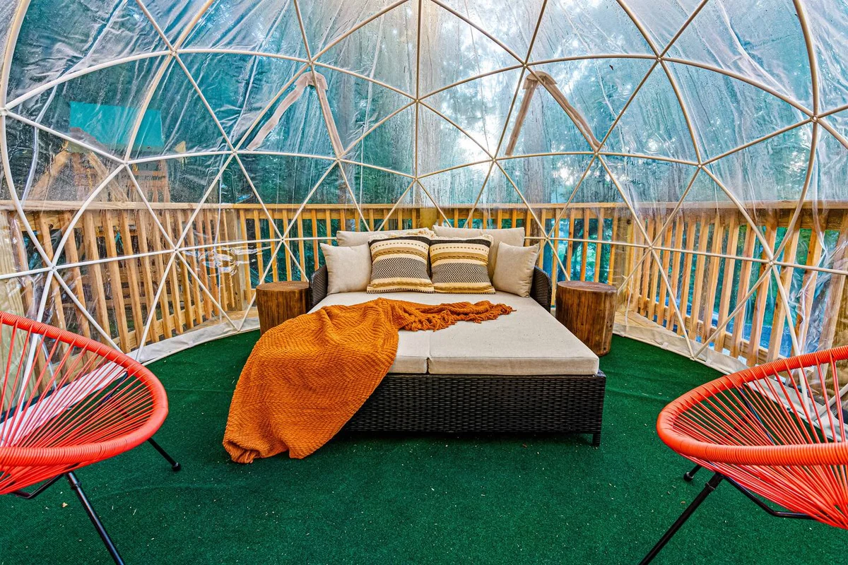 Geodome, Hot Tub + Arcade 15m Asheville property photo 2