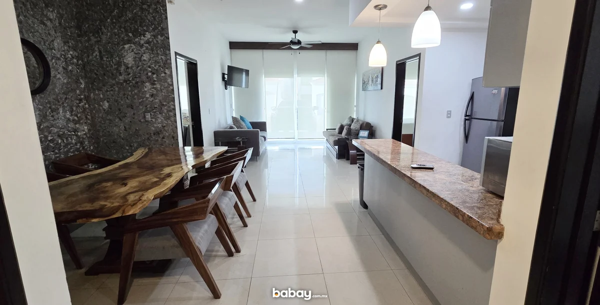 Departamento Isla Marina Mazatlán con alberca property photo 3