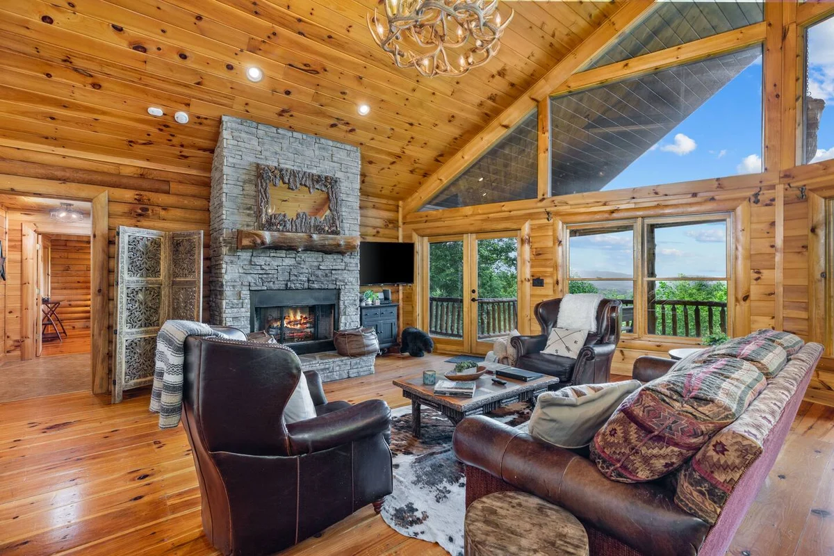 Luxury Log Cabin, Epic Views, Hot Tub property photo 2