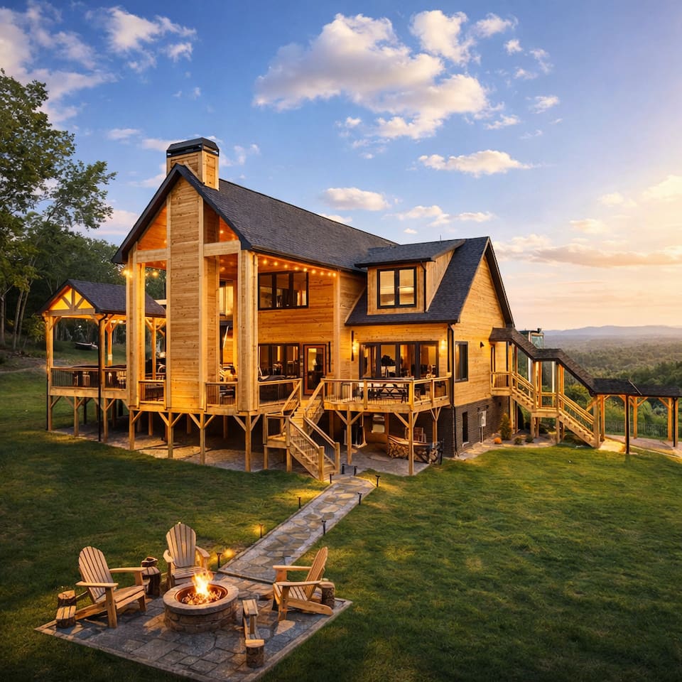 Views, Hot Tub, 2 Min to Winery, Game Room, Lux property photo 1