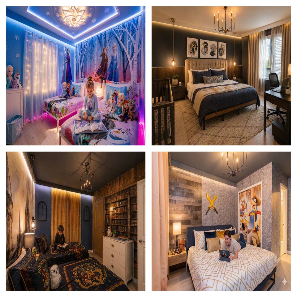 Themed home w/ private Pool & Arcade in Resort property photo 2