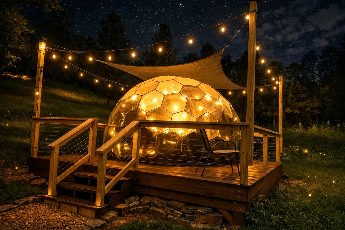 La Cabaña- The Cabin in Long Creek w/ Glamping Dome property photo 3