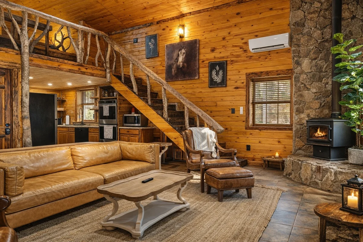 La Cabaña- The Cabin in Long Creek w/ Glamping Dome property photo 4