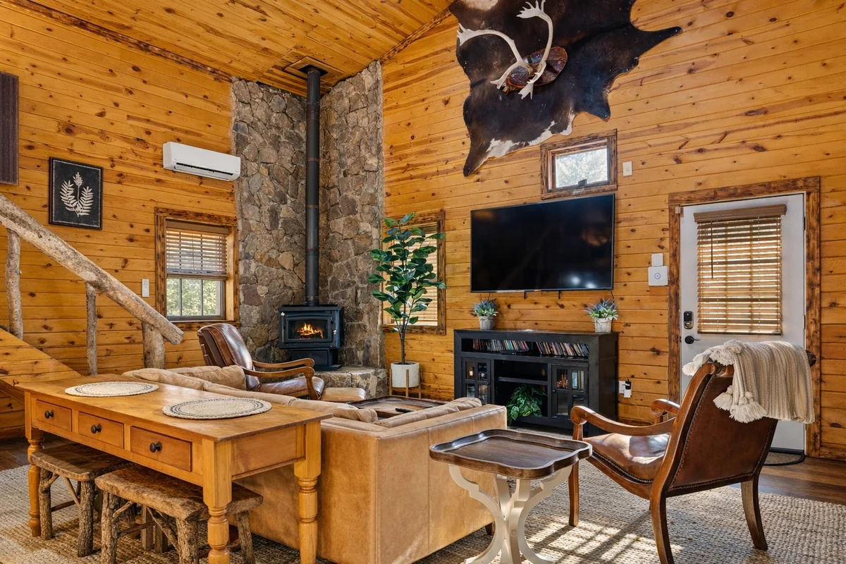 La Cabaña- The Cabin in Long Creek w/ Glamping Dome property photo 5