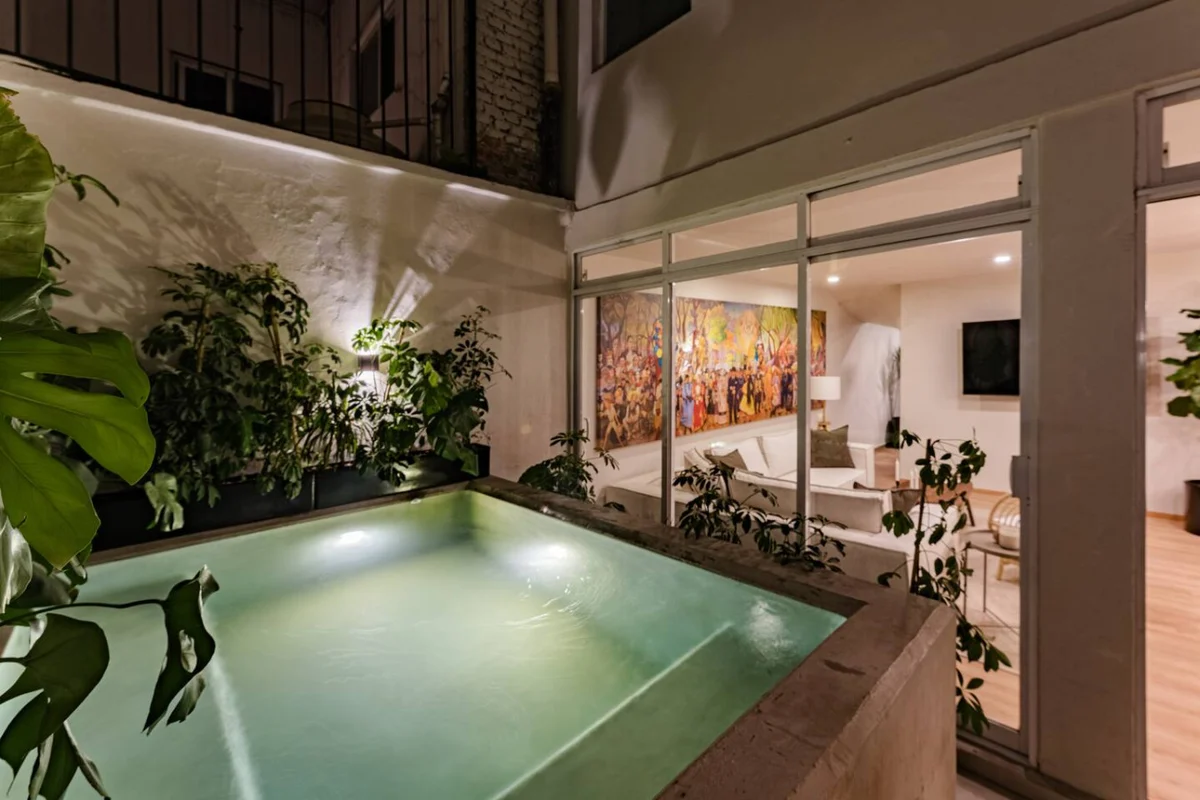 Roma Norte Luxury with AC, Jacuzzi, Roof property photo 3