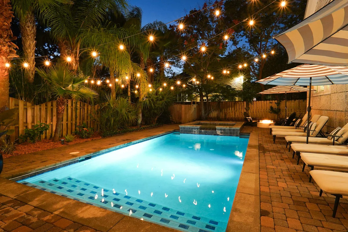 Serene Oaks Private East Beach Estate with Pool Spa and Five Minute Walk to Beach property photo 2