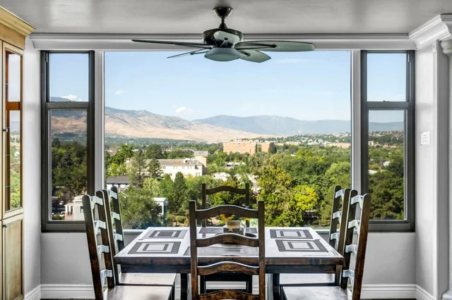 Reno Penthouse | Private Balcony | Mountain Views