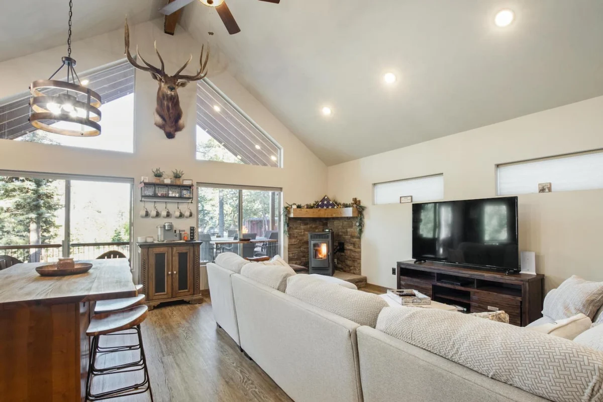The Deer Tracks Lodge — Dog-Friendly Cabin with Hot Tub, Arcade Game Room & Generator property photo 4