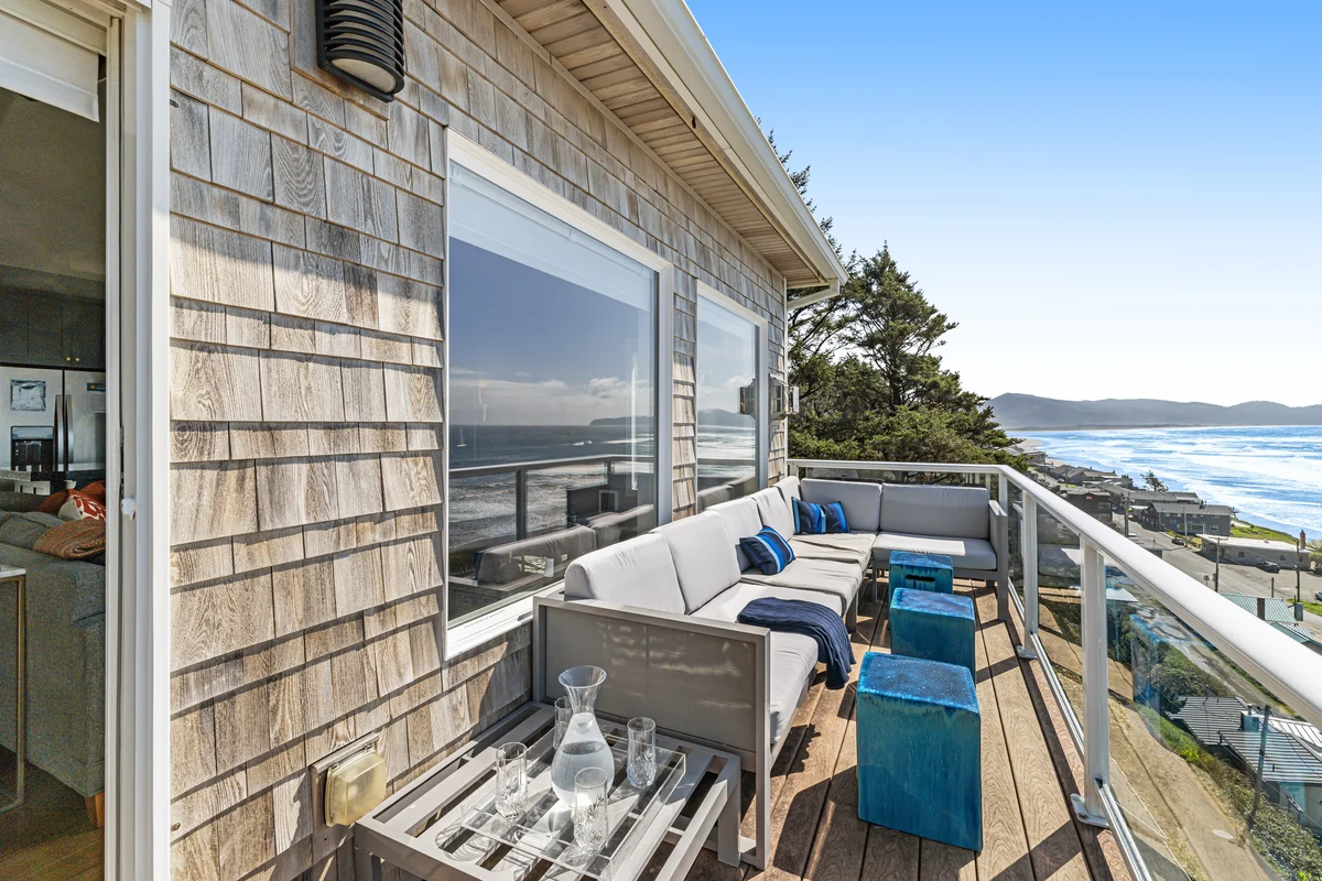 home with multiple decks and ocean views short walk to beach property photo 4