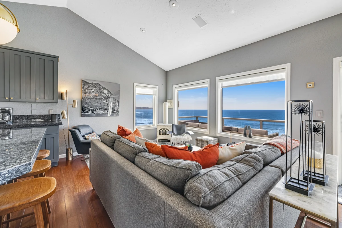 home with multiple decks and ocean views short walk to beach property photo 1