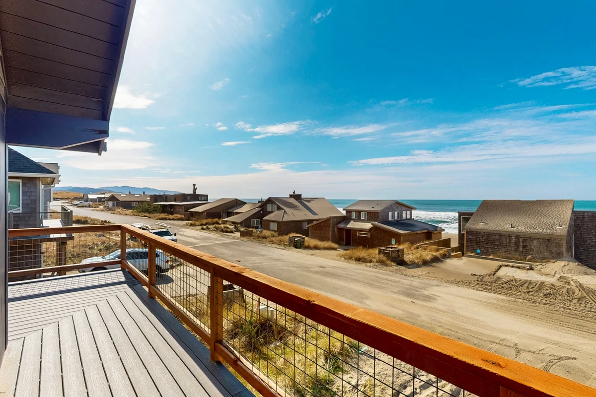Designer home with stunning ocean and sunset views steps to beach dog friendly property photo 2