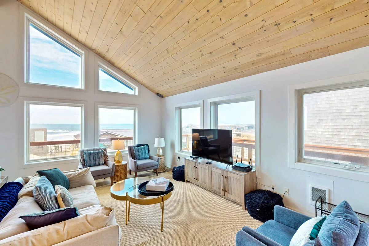 Designer home with stunning ocean and sunset views steps to beach dog friendly property photo 5