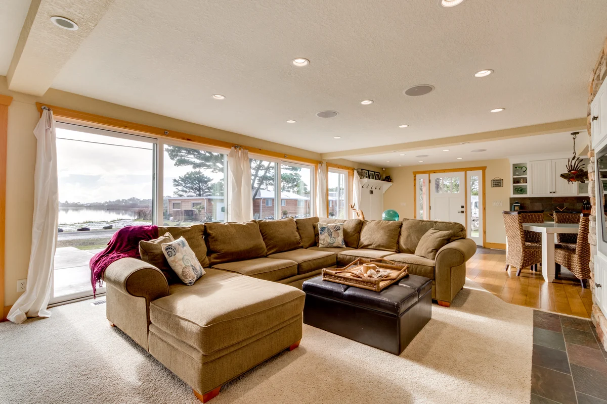 Lakefront home with furnished deck firepit and amazing views walk to the beach property photo 3