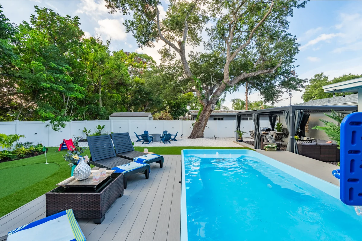 Charlotte Ave Coastal Retreat Private Pool Fire Pit & Backyard Lounge property photo 1