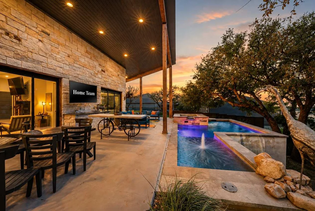 Lake Buchanan Bliss, Pool & Spa, Lakefront Beach property photo 2
