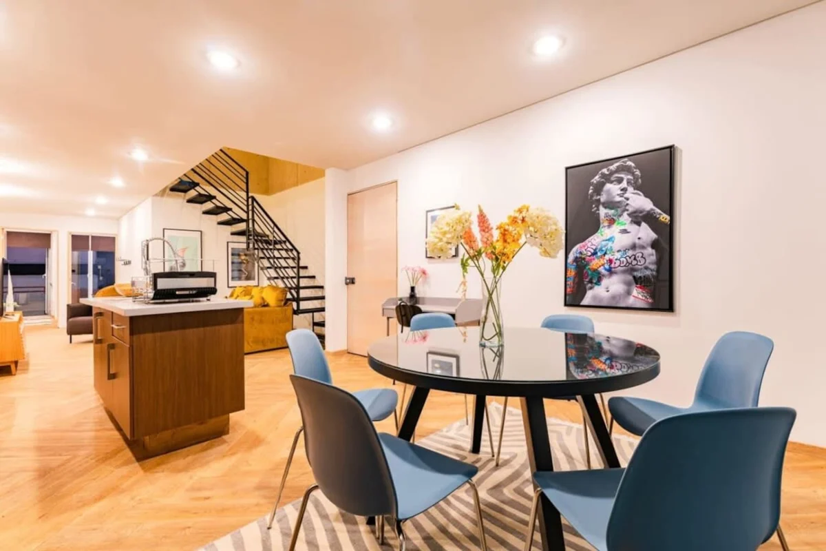 Roma Norte Penthouse with Rooftop Terrace property photo 4