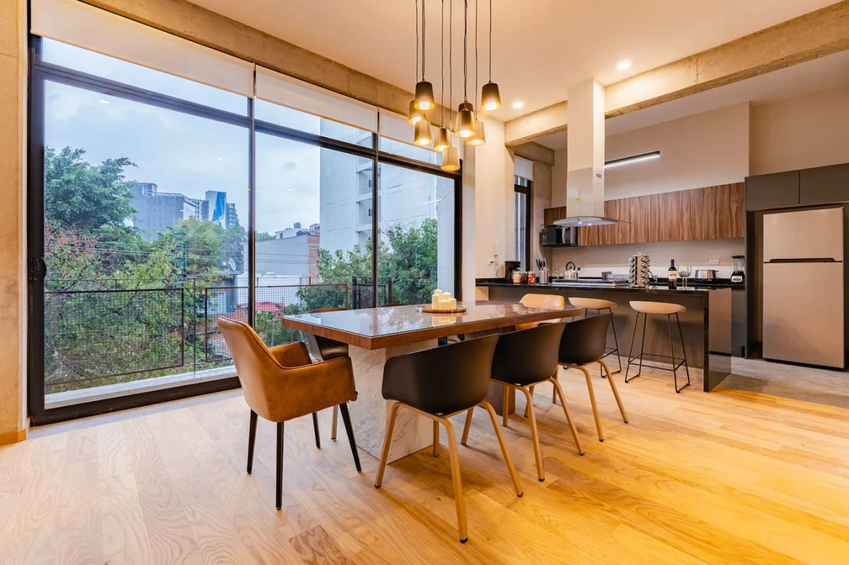 Spacious Roma Norte Loft with Art & City Views property photo 2