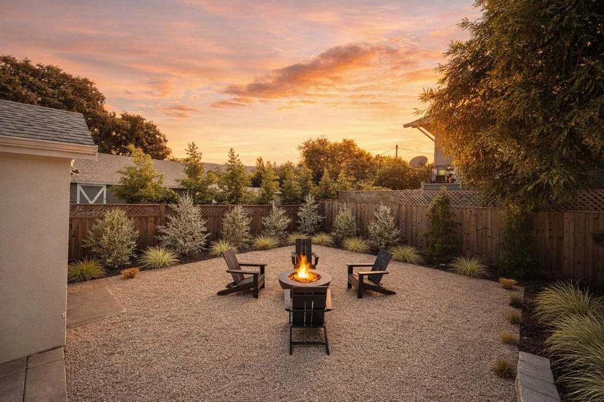 Stylish Retreat. Grand Private Yard. Fire Pit. A/C property photo 3