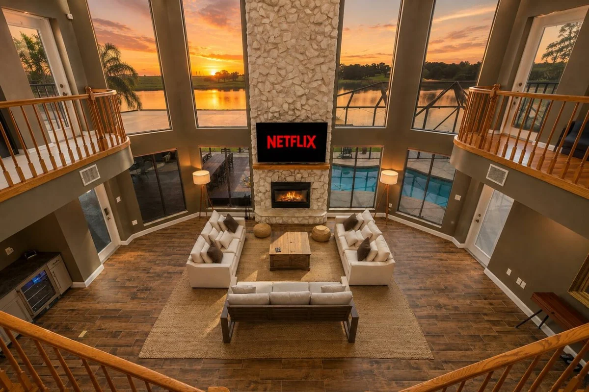 Lakefront Estate 16ppl, Pool, Sauna, Hot Tub, Dock property photo 2