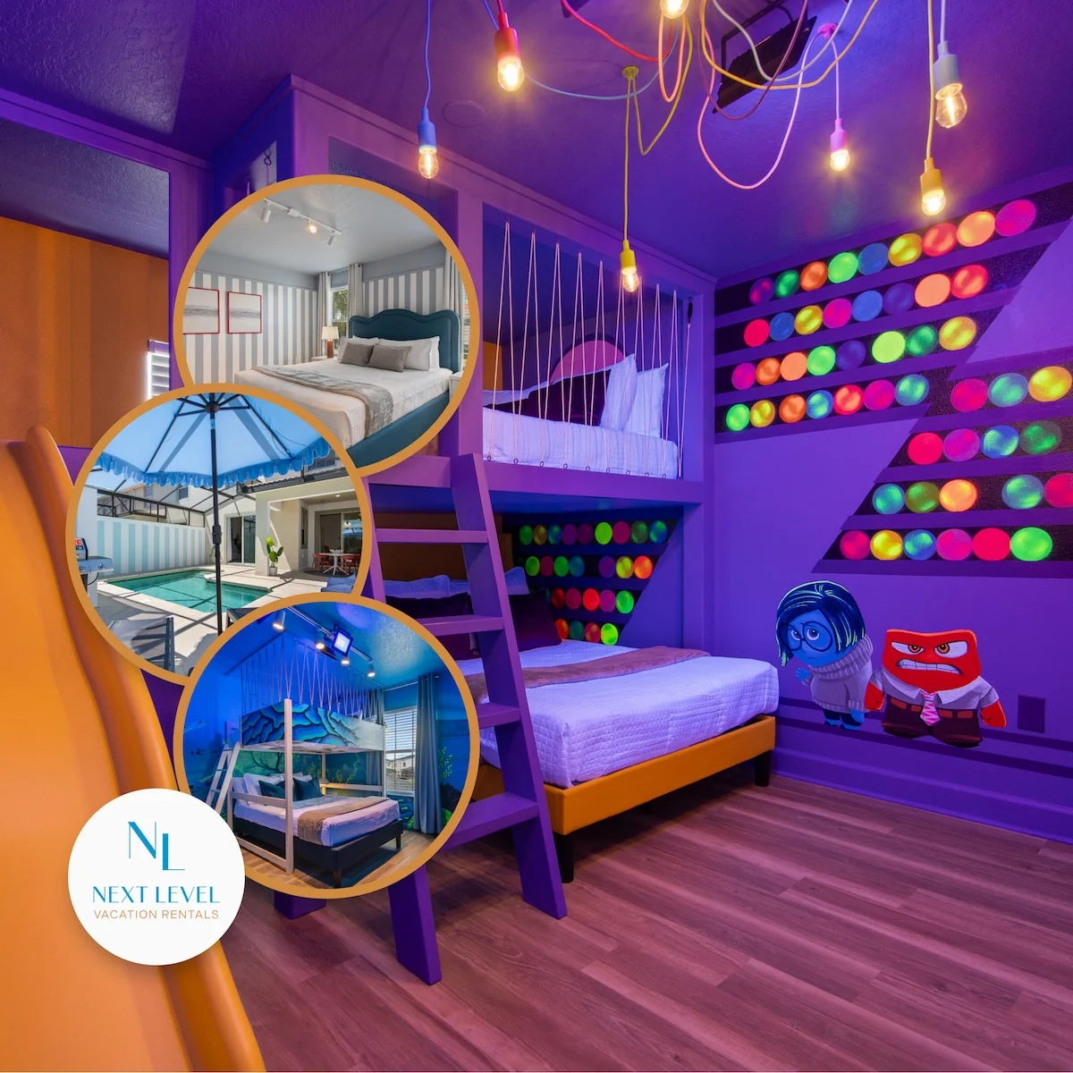 6 Mins to Disney, Private Pool & Themed Rooms property photo 3